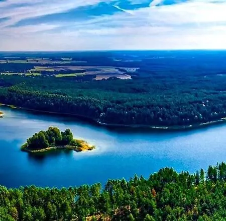 Hébergement de vacances Baby Jagi - Z Balia I Kominkiem W Lesie Posrod Jezior Niesiolowice