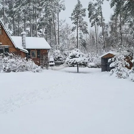 Baby Jagi - Z Balia I Kominkiem W Lesie Posrod Jezior Hébergement de vacances *